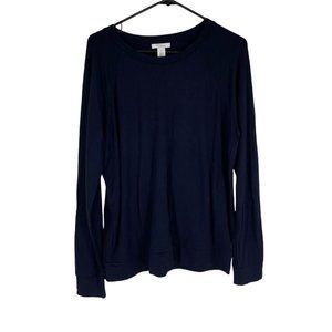 Daily Ritual NWOT Black LS Top Size MD C10